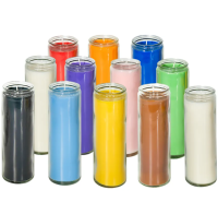 Свещ от стъклен буркан 7 дни