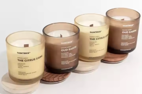 Borcan de sticlă mată