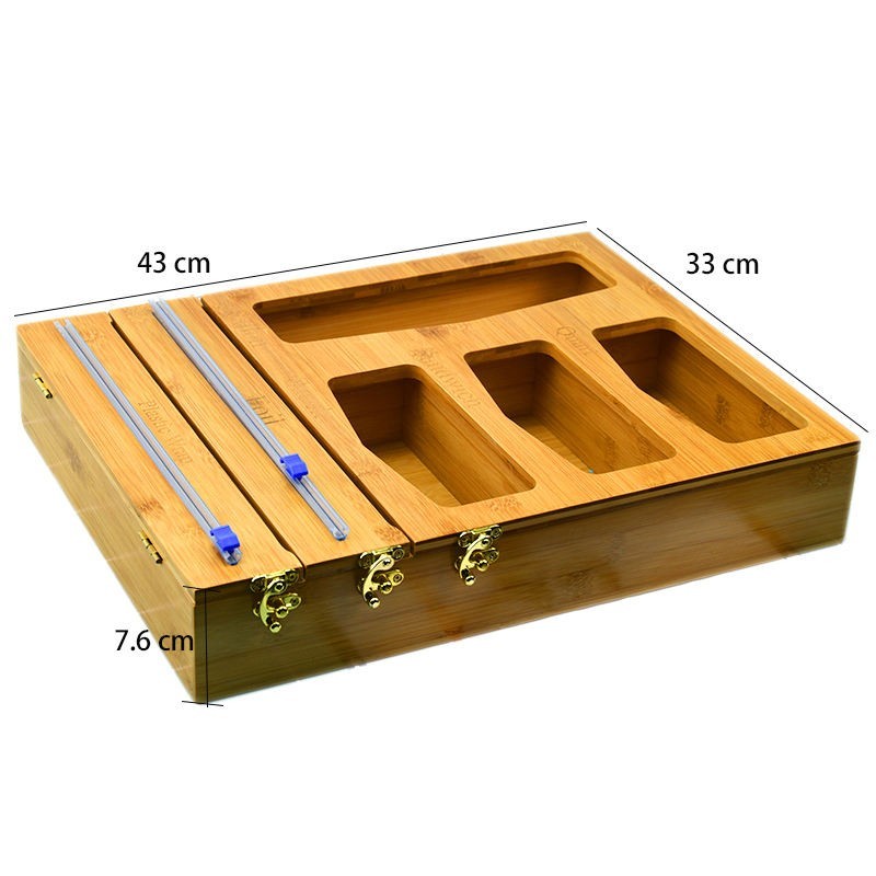 Buy Wholesale China Ziplock Organizer,bamboo Wood Food Bag Storage