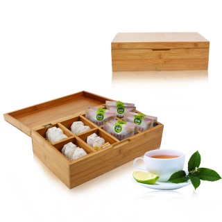 Buy Wholesale China Bamboo Coffee Tea Bag Condiment Organizer Coffee  Station Organizer Holder Bamboo Coffee Bar Accessory Caddy & Coffee Brewer  Accessories at USD 7.48