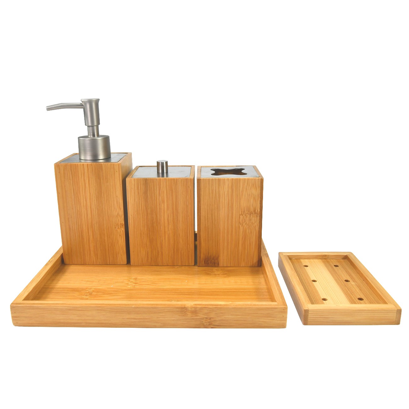 Supply Bamboo Bathroom Accessories Set Wholesale Factory - Xiamen Yihong  Trading Co., Ltd.