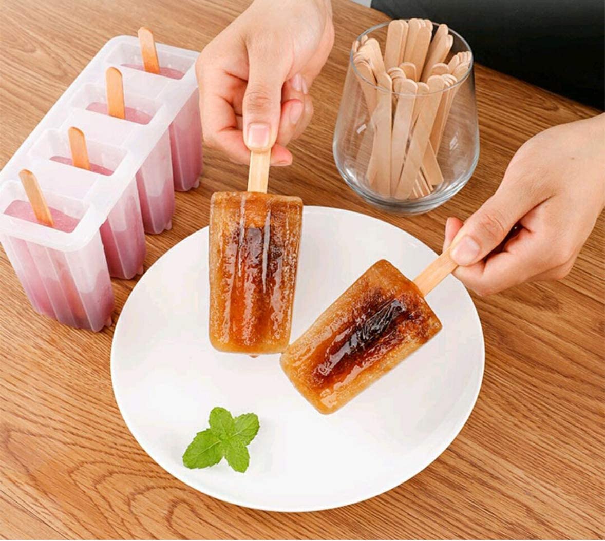 Wholesale different sizes popsicle sticks to Make Delicious Ice Cream 