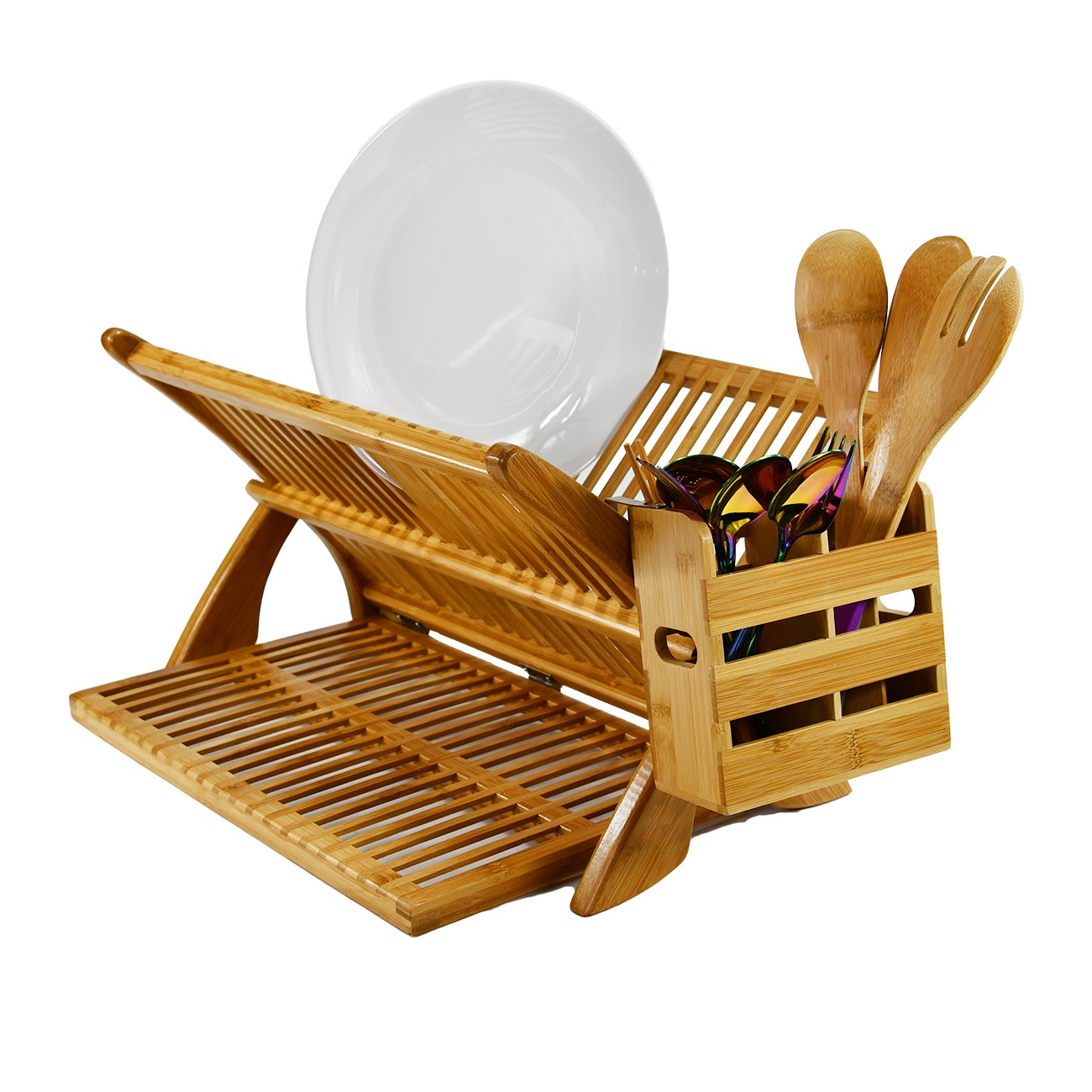 Supply bamboo dish drying rack Wholesale Factory Xiamen Yihong