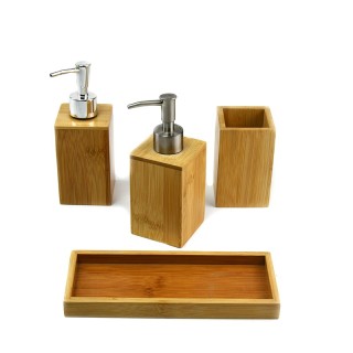 Supply Bamboo Bathroom Accessories Set Wholesale Factory - Xiamen Yihong  Trading Co., Ltd.