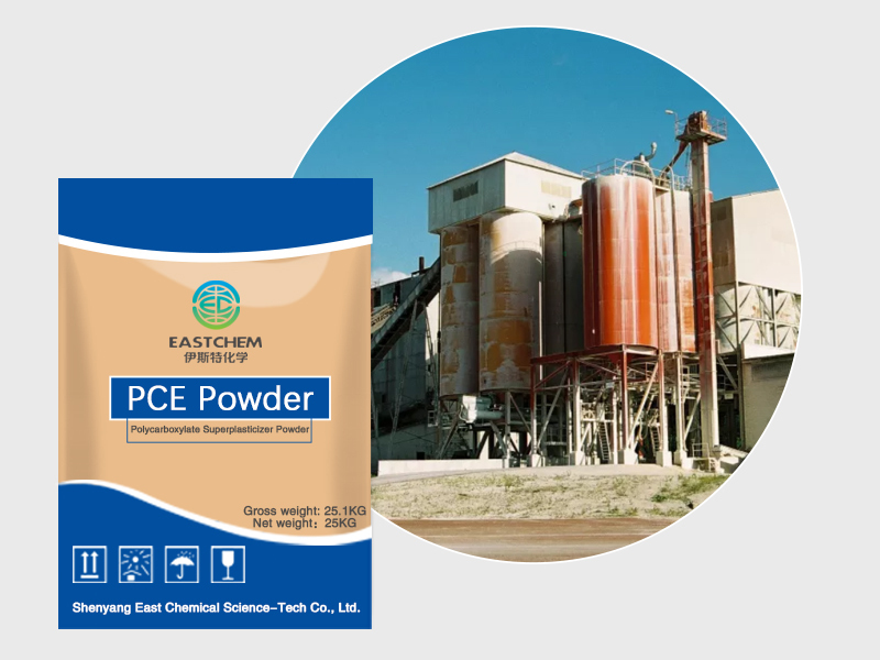 Polvere di polimero policarbossilato con elevato tasso di riduzione dell'acqua e buona solubilità