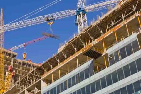 The application of PVC adhesive resin in the construction industry.