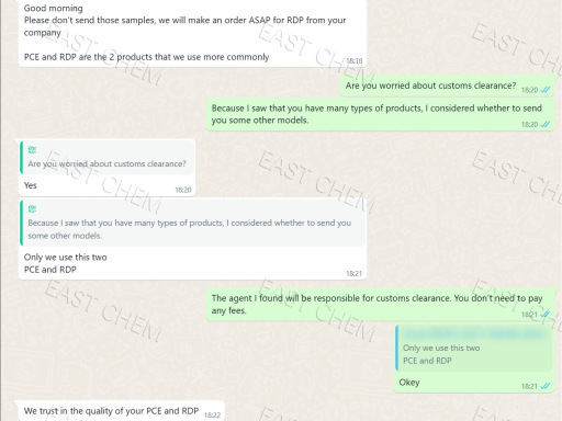 Mexican customers placed orders directly and recognized our products