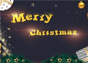 Веселое рождественское видео