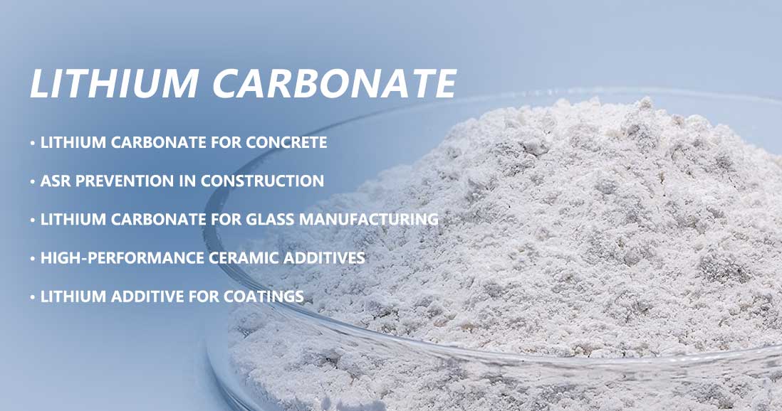 Lithium Carbonate for Concrete