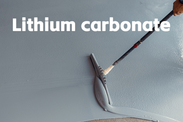 Application of Lithium Carbonate in Self-Leveling Mortar