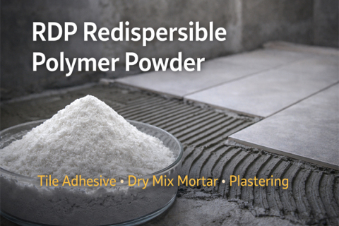 Polvo de polímero redispersable RDP para aplicaciones de mortero seco