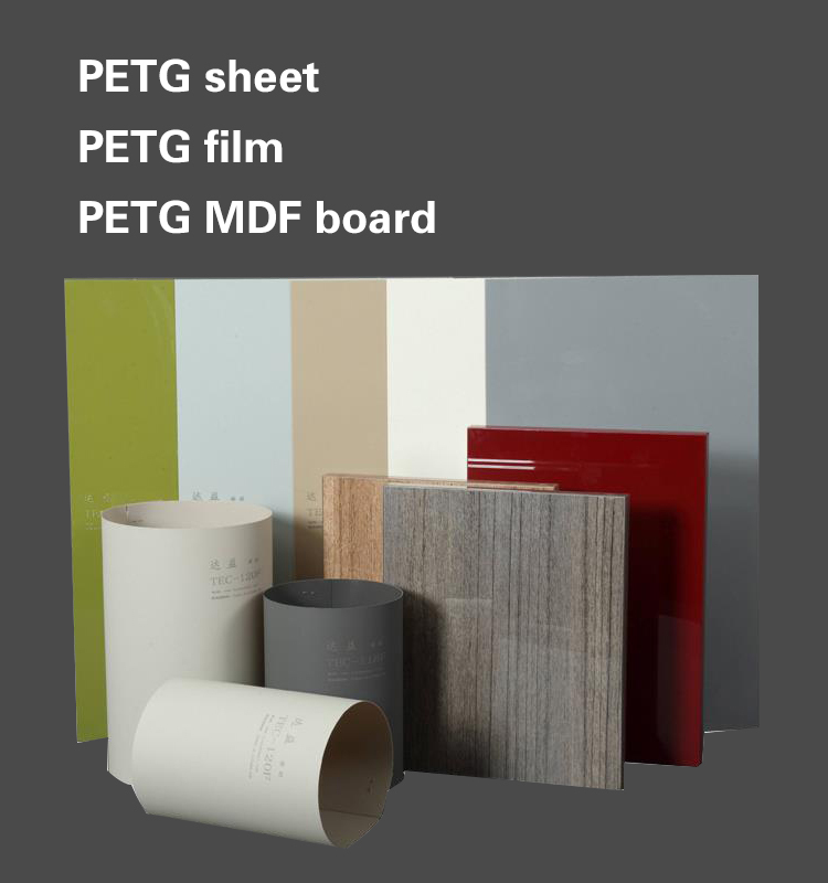 Pure Color High Temperature Decorative Plastic PET Sheet