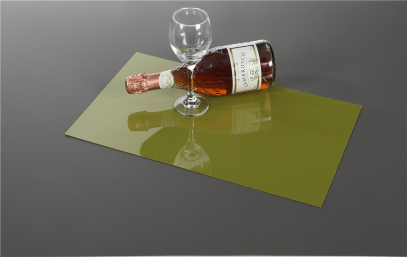 سهلة التنظيف ورقة زخرفية شفافة مانهاند لمينات بيتغ