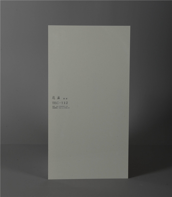 0.8MM High Gloss Grey Color Decorative Plastic Pet Sheet