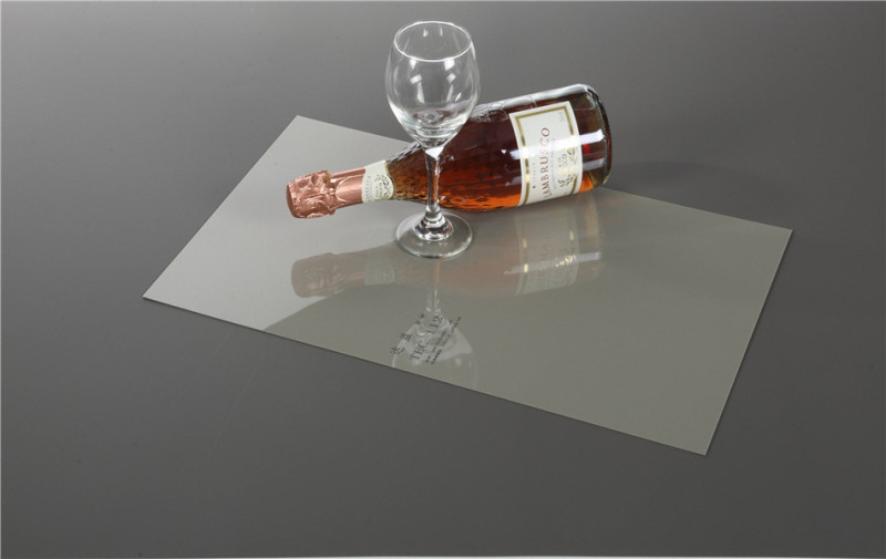 0.8MM High Gloss Grey Color Decorative Plastic Pet Sheet