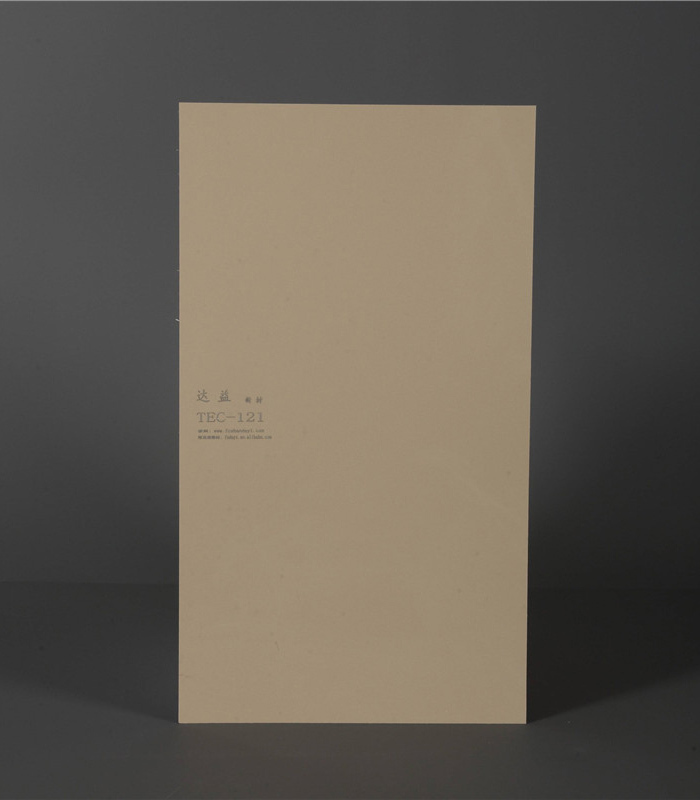 Respaldo de película de resistencia química y al aceite con lámina Prime Petg