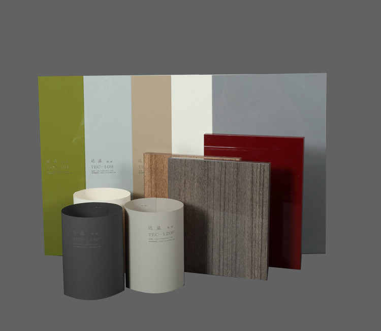 Anti Scratch High Gloss Recycled Plastic EB tech Laminated Decorative Film