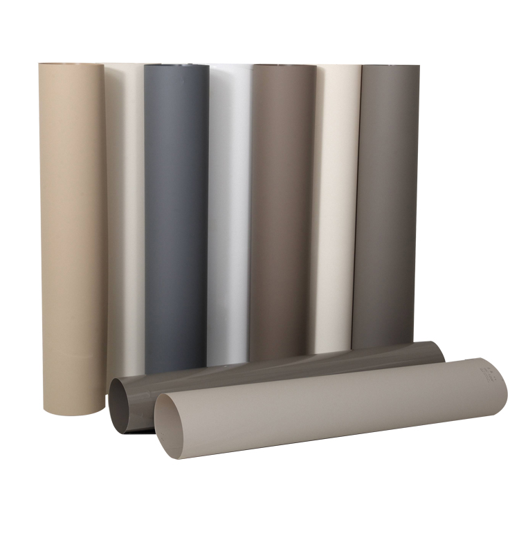 Umweltfreundliche, tiefziehfähige Kunststofffolie aus 0,5 mm MDF-Laminat