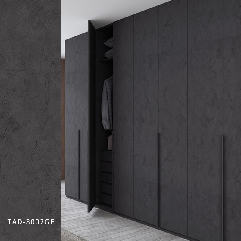 High Gloss Color Stable Woodgrain Furniture Decorative Film