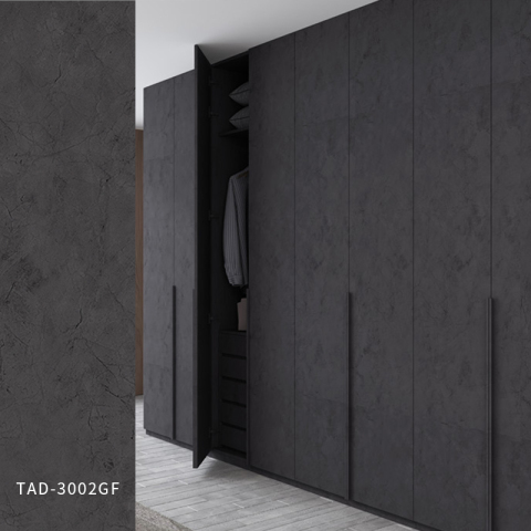 Film décoratif pour meubles en similibois de couleur stable à haute brillance
