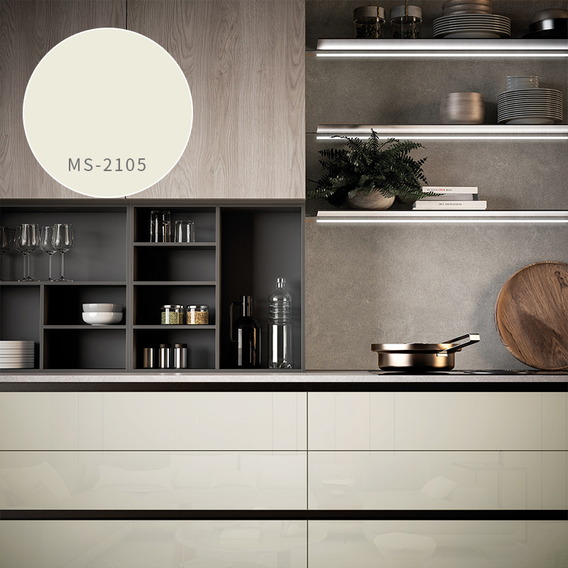 IMM Lastra acrilica lucida antigraffio con glitter lucido per mobili da cucina