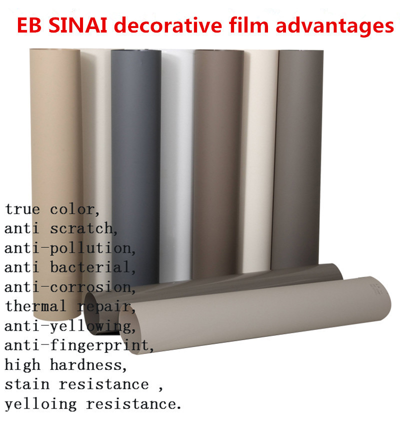 Scratches can be Hot Repair EB Coating Decorative Film