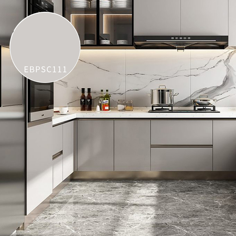 Maßgeschneiderte, größenstabile, spiegelglänzende PETG-Platte mit UV-Beschichtung und Prime-Rückseite