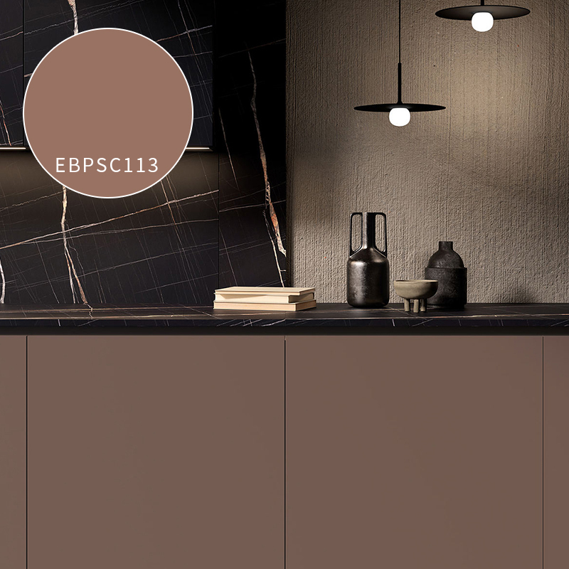 EB SINA sheet Laminate onto Board Application to cabinet closet bathroom cabinet Door