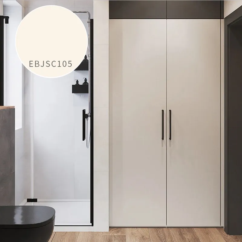Kratzfeste, hochglänzende, laminierte EB-Tech-Dekorfolie aus recyceltem Kunststoff