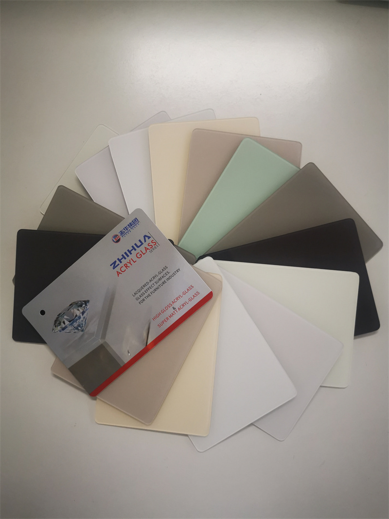 Transparent super matte stain resistance PMMA sheet