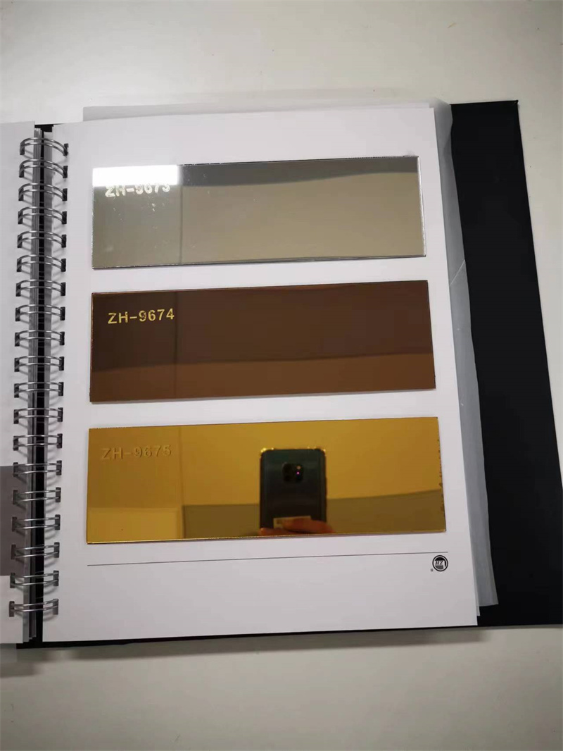 High gloss anti scratch beige color acrylic sheet