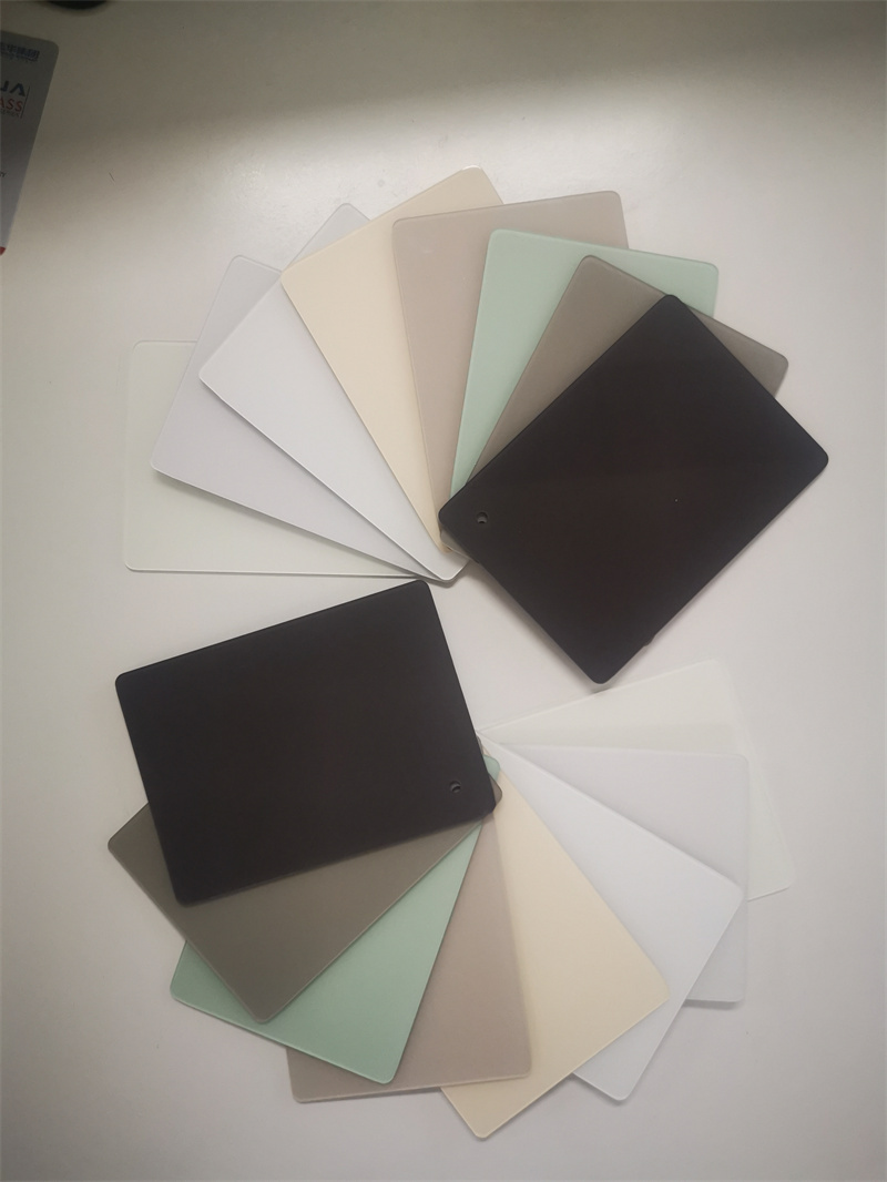 Leicht zu reinigende, supermatte Acrylplatte mit hoher Härte