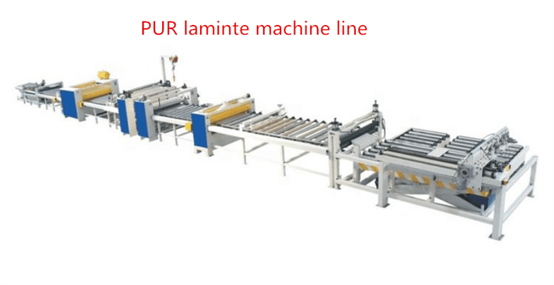 PUR laminated machine