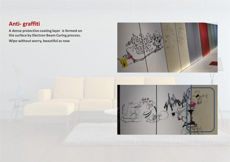 एंटी फिंगर प्रिंट एसिड और क्षार प्रतिरोधी ईबी घनत्व बोर्ड