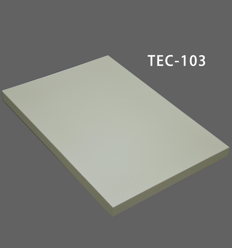 Tablero de partículas petg de color puro antihuellas para muebles