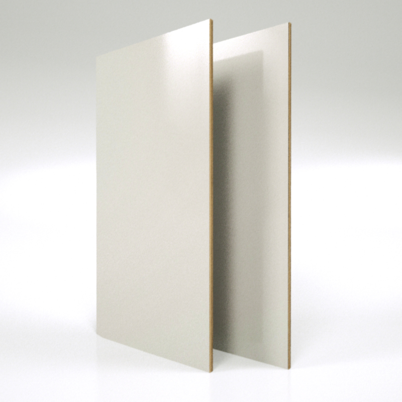 Indoor Usage high gloss anti scratch petg MDF board for door
