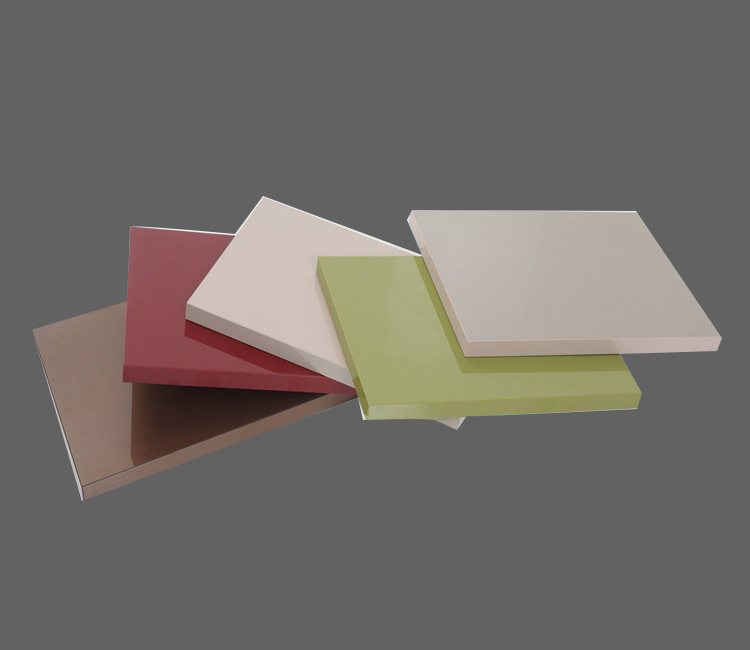 Indoor Usage high gloss anti scratch petg MDF board for door