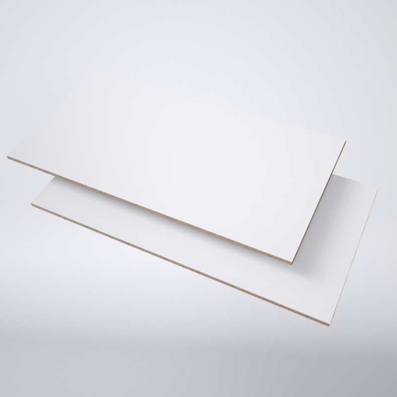 Tablero de partículas UV súper mate suave al tacto resistente a las manchas