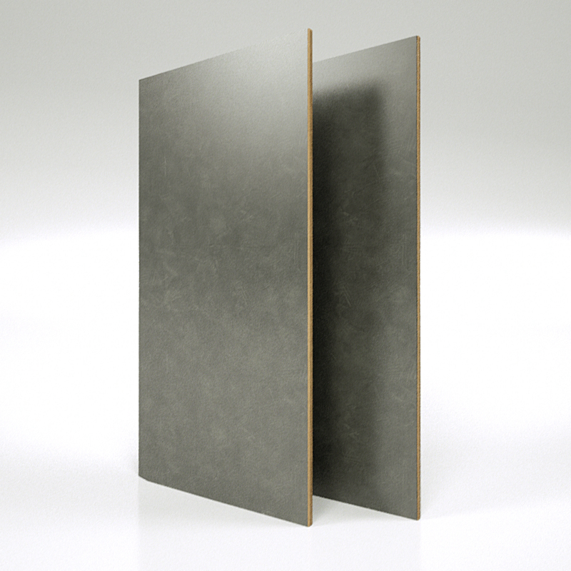 E1 4*9 FT pure color green core UV MDF board for cabinet