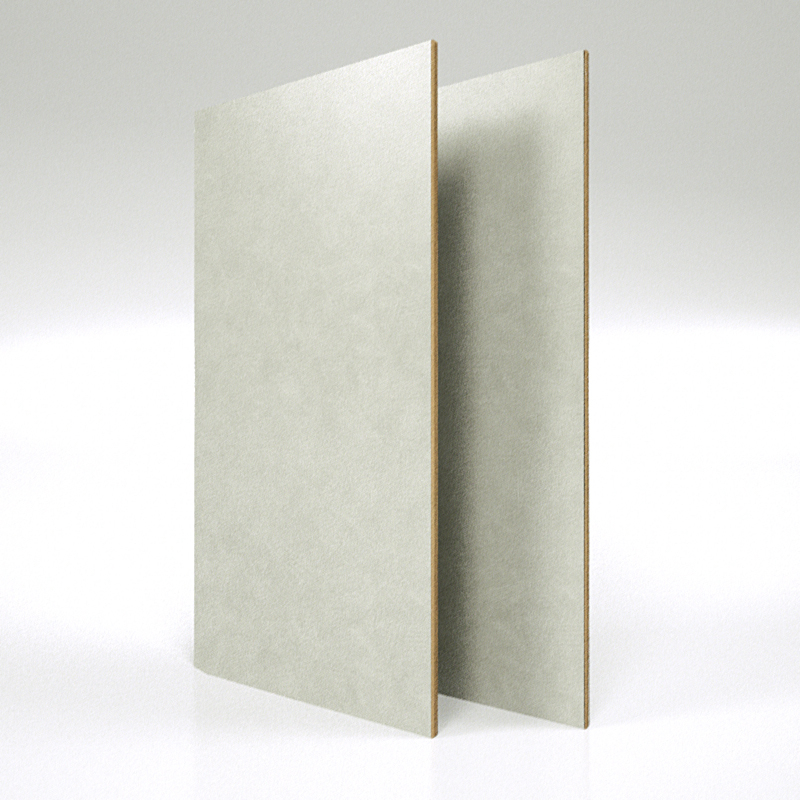 E1 4*9 FT pure color green core UV MDF board for cabinet