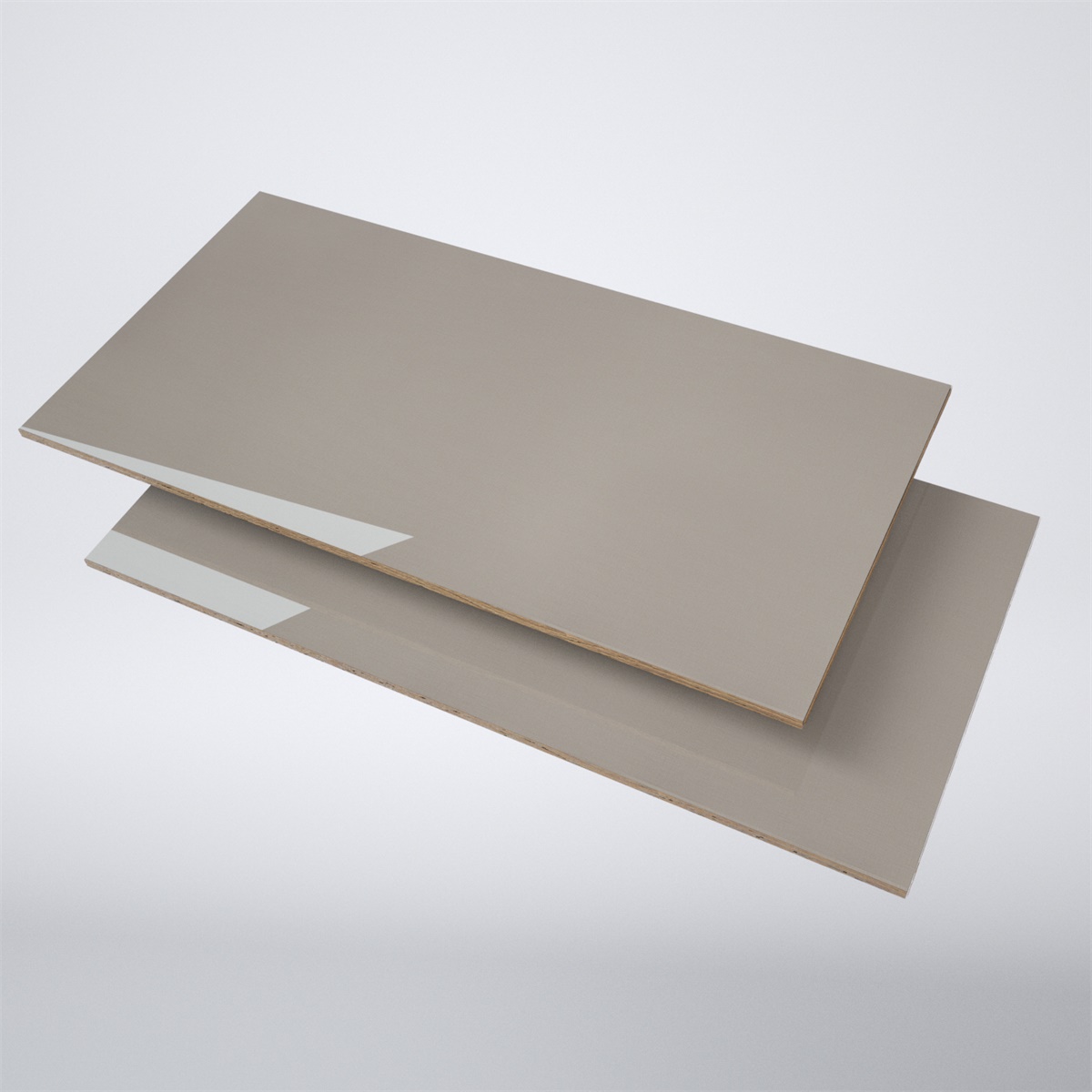 Spiegelglänzendes Marmordesign, 18 mm UV-MDF für Möbel