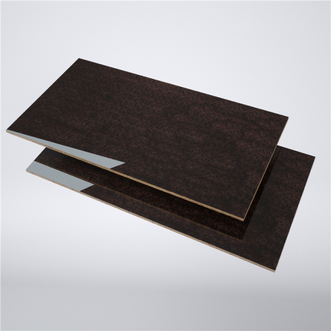 Spiegelglänzendes Marmordesign, 18 mm UV-MDF für Möbel