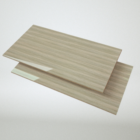 730 kg/m3 Dichte, umweltfreundliche UV-MDF-Platte zur individuellen Gestaltung