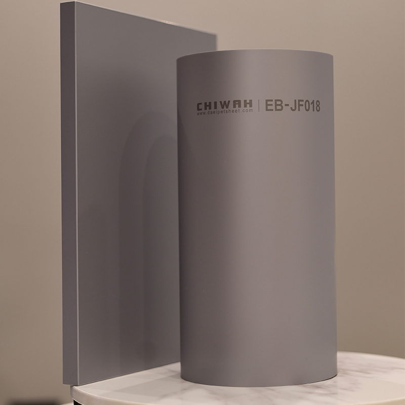 DAEI New Unique Shinny Metallic Anti yellowing and finger print PUR Laminated PET Film