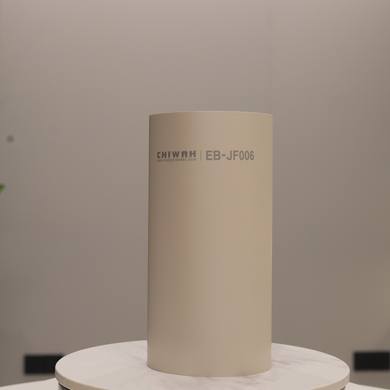 DAEI New Unique Shinny Metallic Anti yellowing and finger print PUR Laminated PET Film