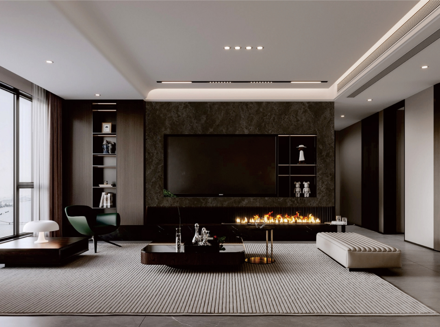 Stain Resistane Super Matte Stone EB Particle Board