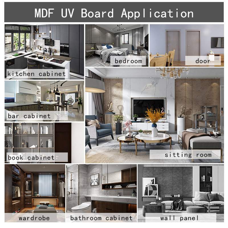 white matte mdf board