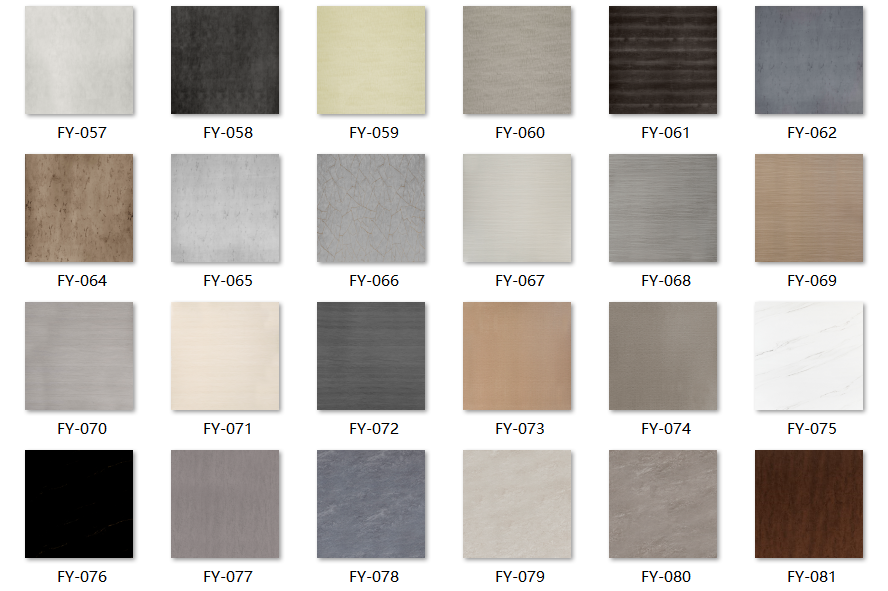 white UV melamine board