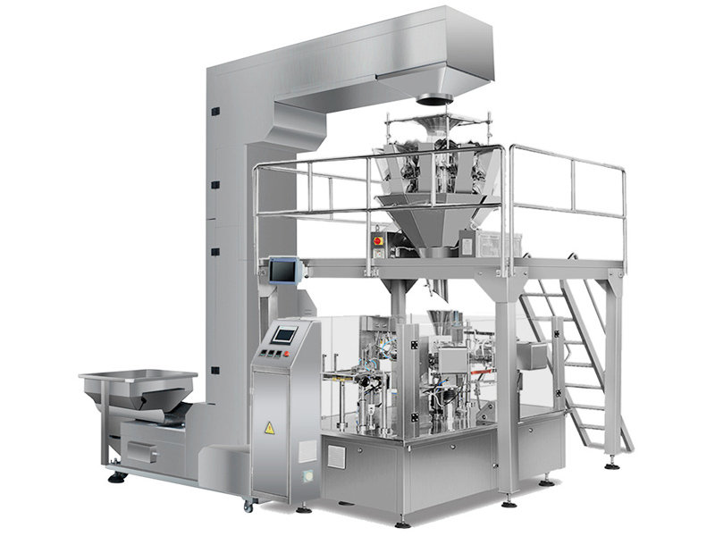 Rotary Premade Zipper Pouch Packaging Machine
