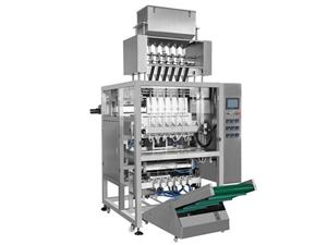 Zuckerkaffee-Stick Multi Lanes Stick-Verpackungsmaschine